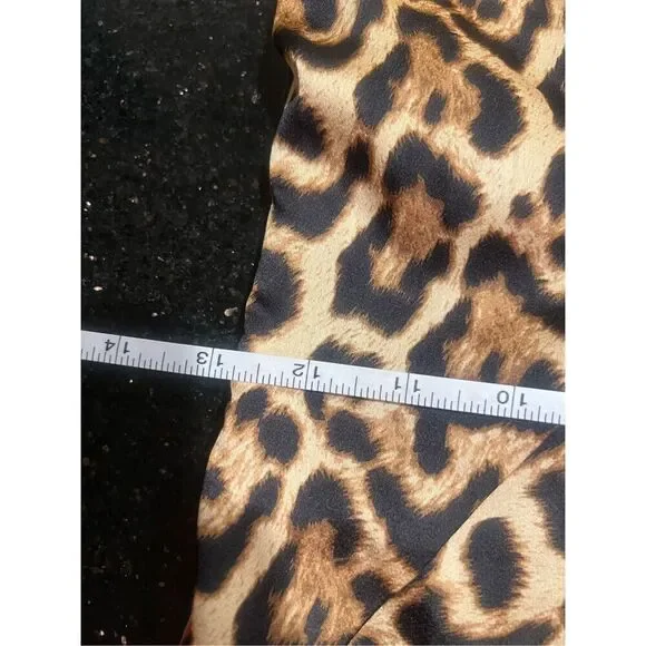 NIA Revolve Zara cheetah print Midi Dress Summer Dress size S NWT - Picture 3 of 4